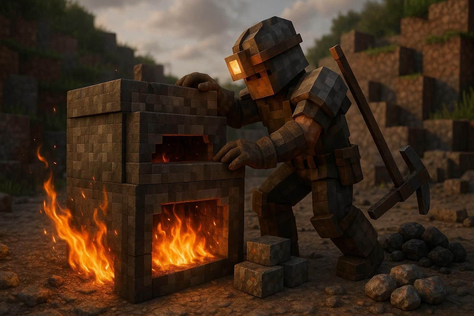 Découvrez comment fabriquer et utiliser un haut fourneau dans Minecraft pour optimiser la cuisson des matériaux et améliorer votre expérience de jeu.