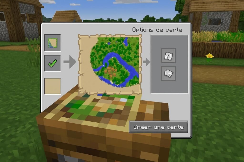 Cartographie Minecraft Table Et Utilisation cartographie-minecraft-table-et-utilisation