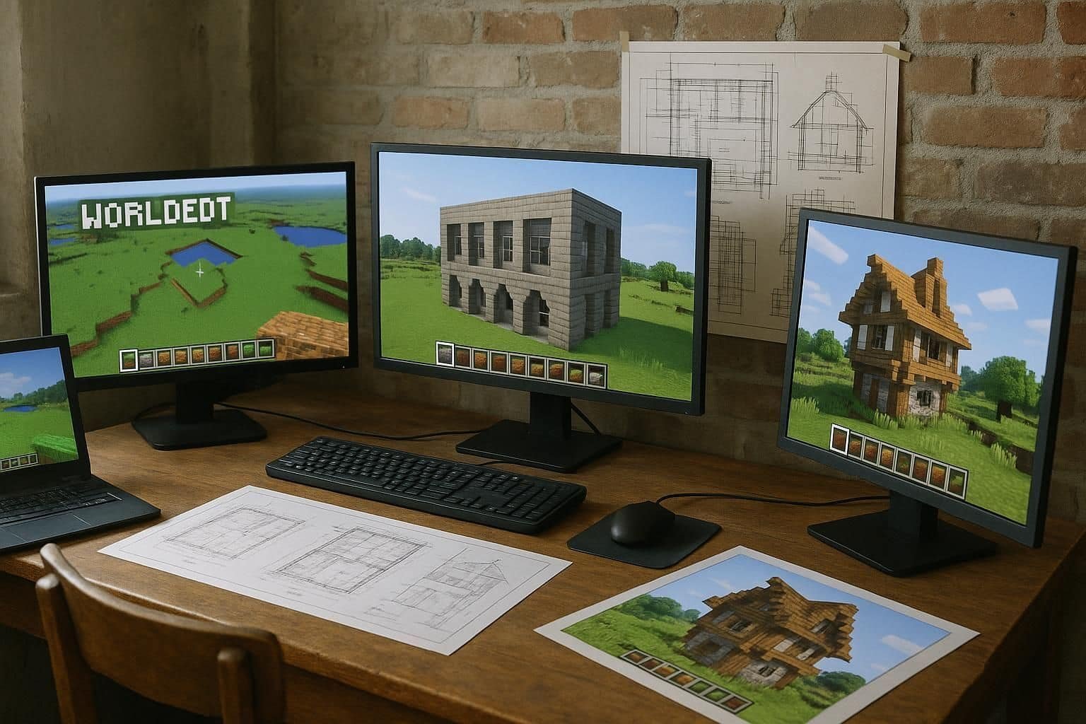 Plongez dans l'univers captivant de Minecraft, le jeu de construction emblématique où créativité et aventure se rencontrent. Explorez, bâtissez et survivez dans un monde infini.