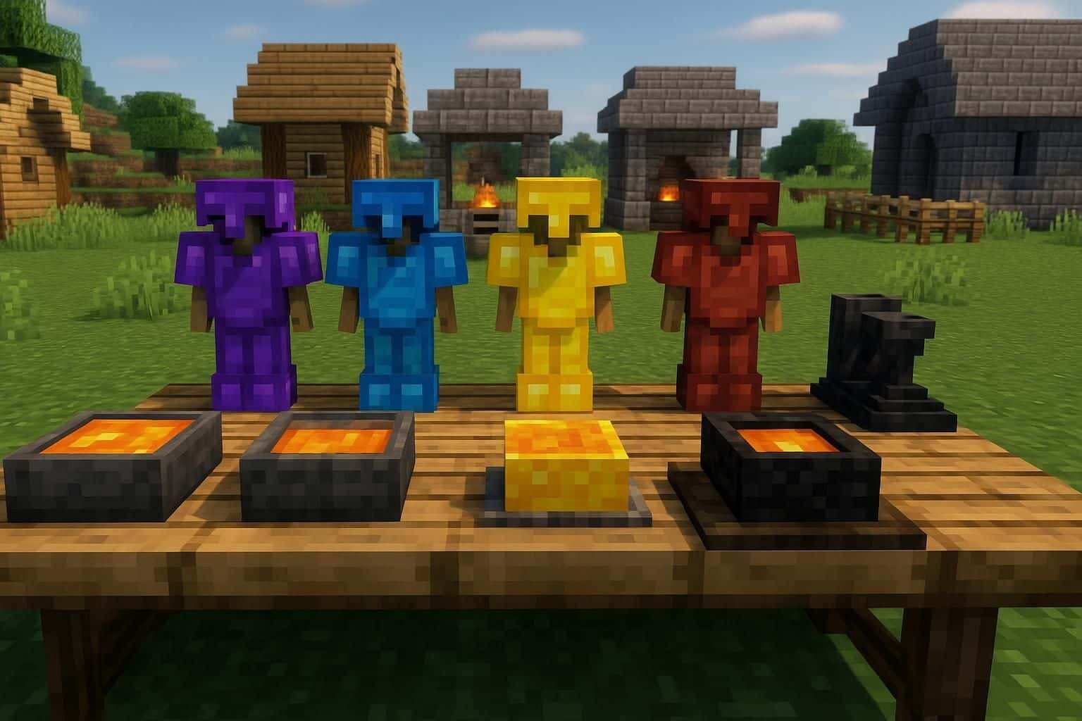 Découvrez nos modèles de forge Minecraft avec des astuces et conseils pour construire des forges efficaces et esthétiques dans vos mondes Minecraft.