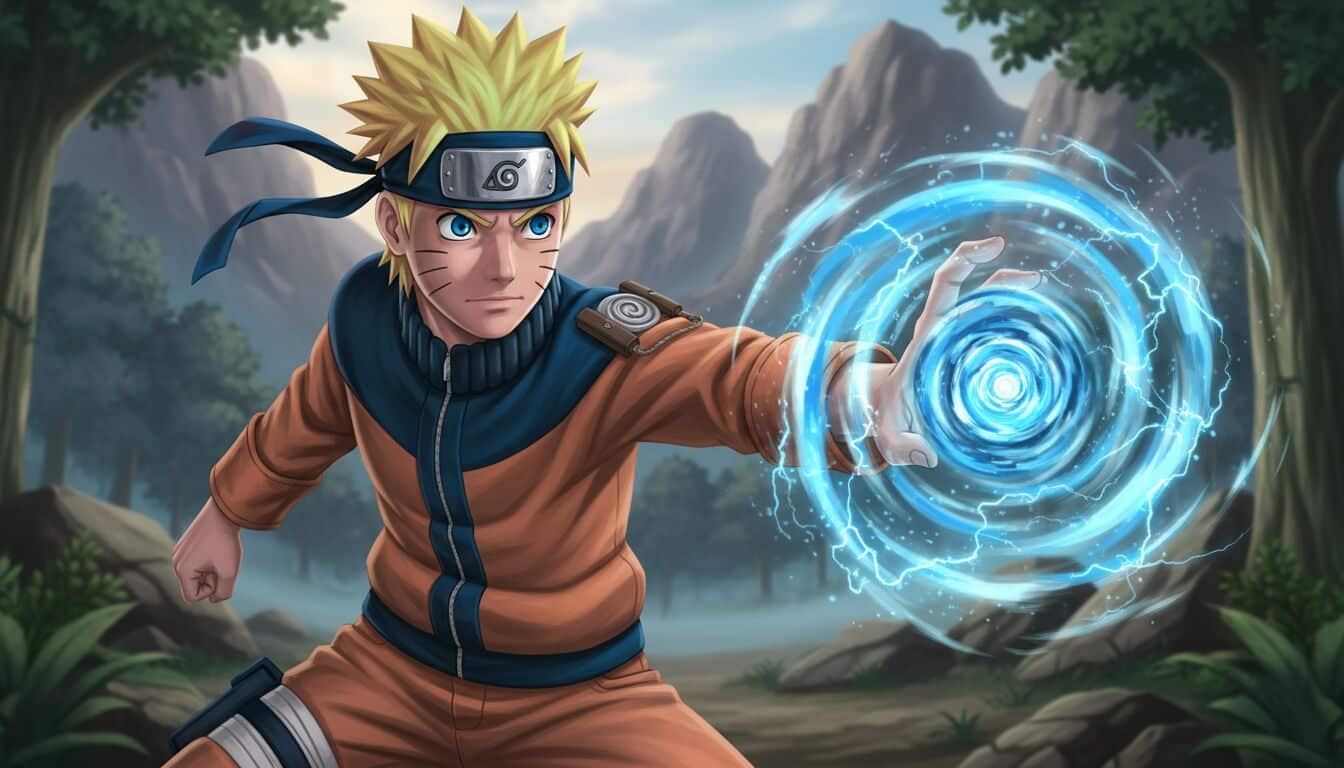 Découvrez l'histoire et les techniques détaillées du Rasengan dans Naruto, l'une des techniques les plus emblématiques et puissantes de la série.