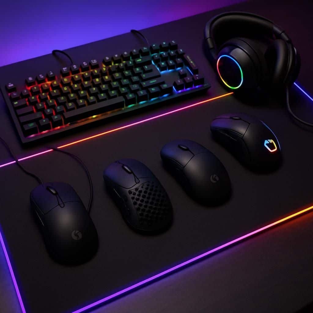 Découvrez notre guide complet des meilleures souris gaming en 2026 pour choisir l'accessoire idéal, alliant performance, précision et confort pour optimiser votre expérience de jeu.
