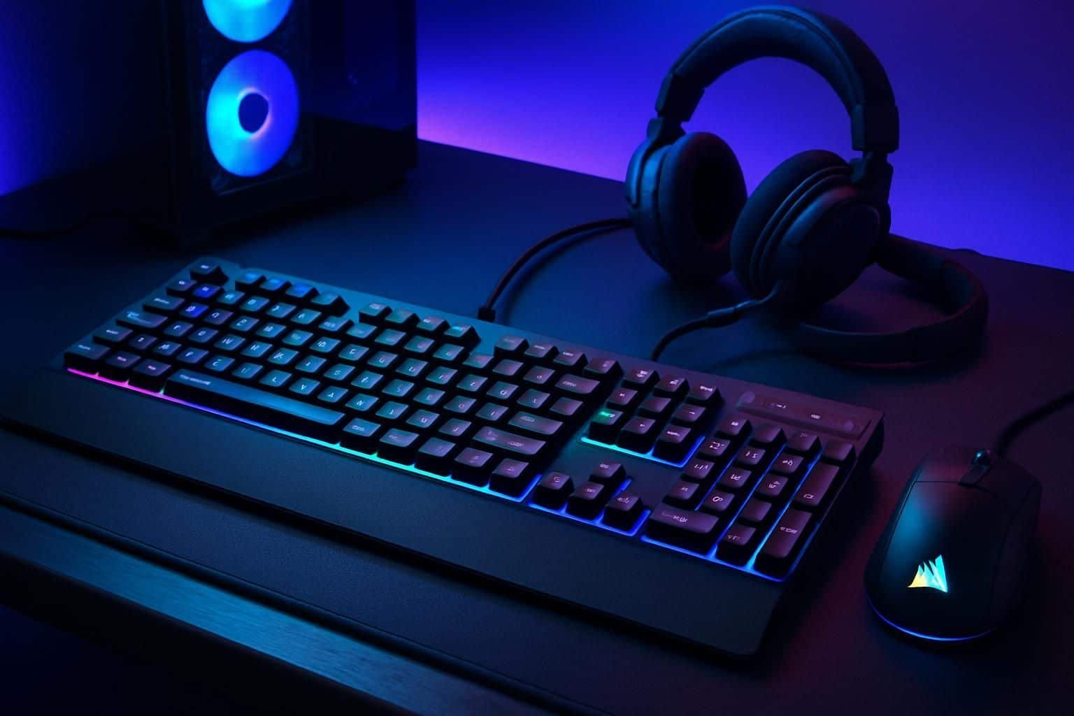 Découvrez notre test complet et avis détaillé du clavier Corsair K55 RGB, un périphérique de jeu performant avec éclairage personnalisable et fonctionnalités avancées.