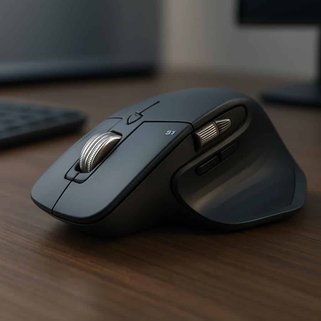 Découvrez notre test complet de la Logitech MX Master 3, une souris haut de gamme alliant confort, précision et fonctionnalités avancées pour une expérience utilisateur optimale.