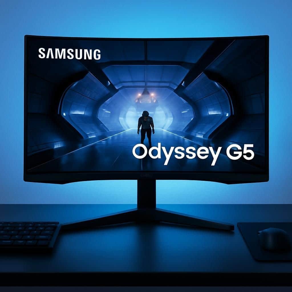 Découvrez notre test complet du Samsung Odyssey G5 : performances, design, fonctionnalités et avis détaillés pour vous aider à faire le meilleur choix.
