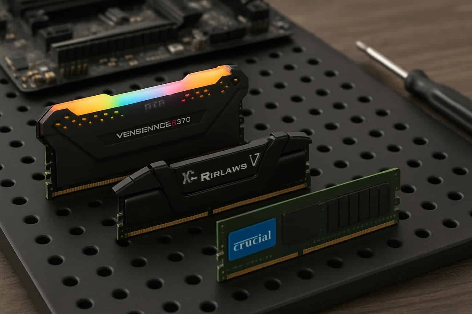 Découvrez notre comparatif 2026 des meilleures RAM DDR4 pour gaming, et choisissez la mémoire vive idéale pour booster vos performances en jeu.