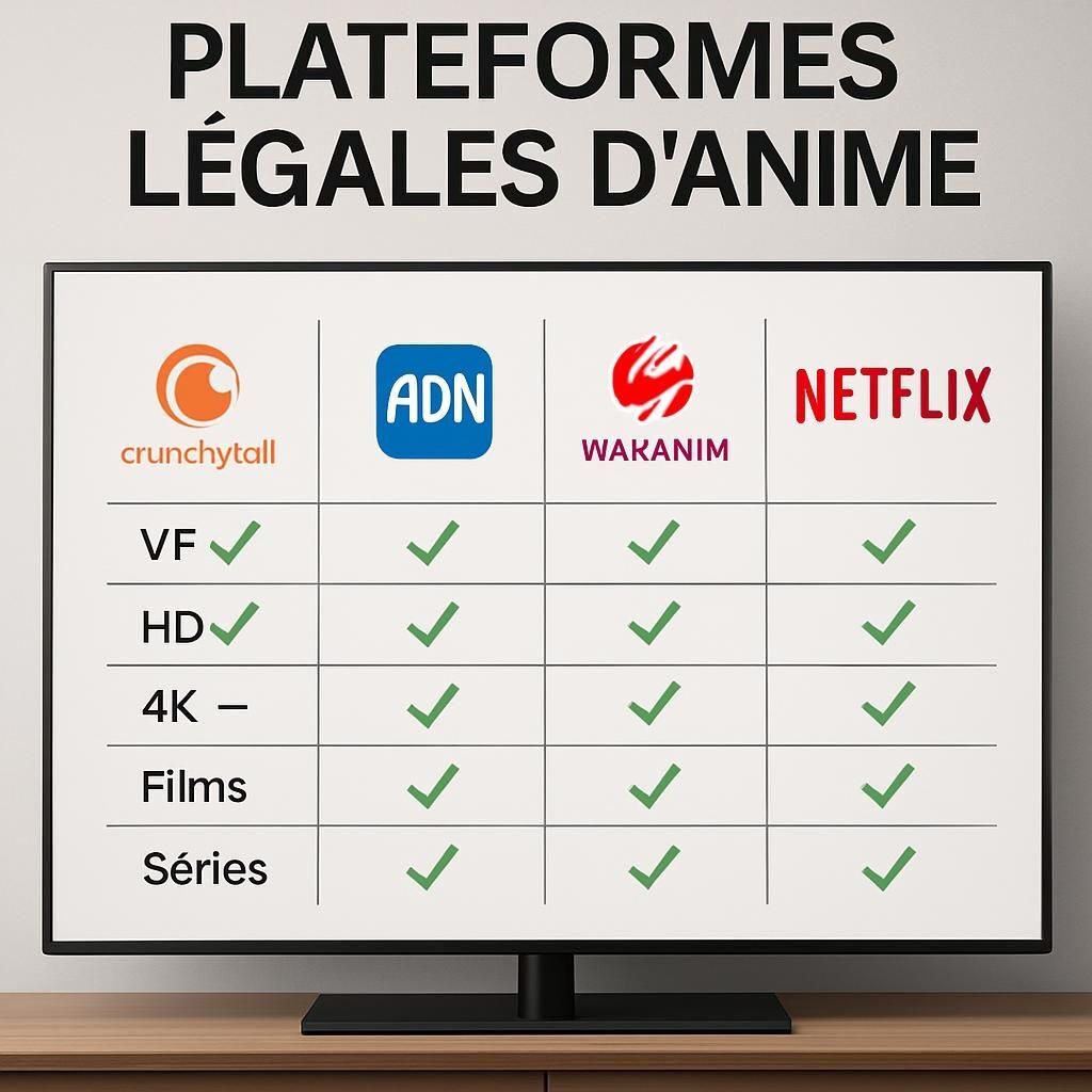 Découvrez en 2026 les meilleures plateformes légales pour regarder des animes gratuitement. Profitez d'un large choix de séries animées en toute légalité et sans frais.