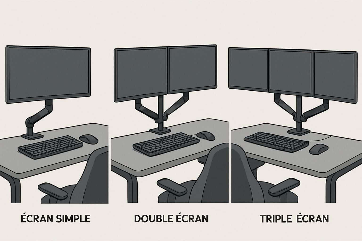 Découvrez notre comparatif 2026 des meilleurs supports d'écran gaming pour optimiser votre confort et performance de jeu. Trouvez le support idéal adapté à vos besoins dès maintenant.