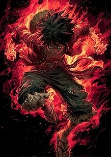 Poster Luffy Gear 5 Nika