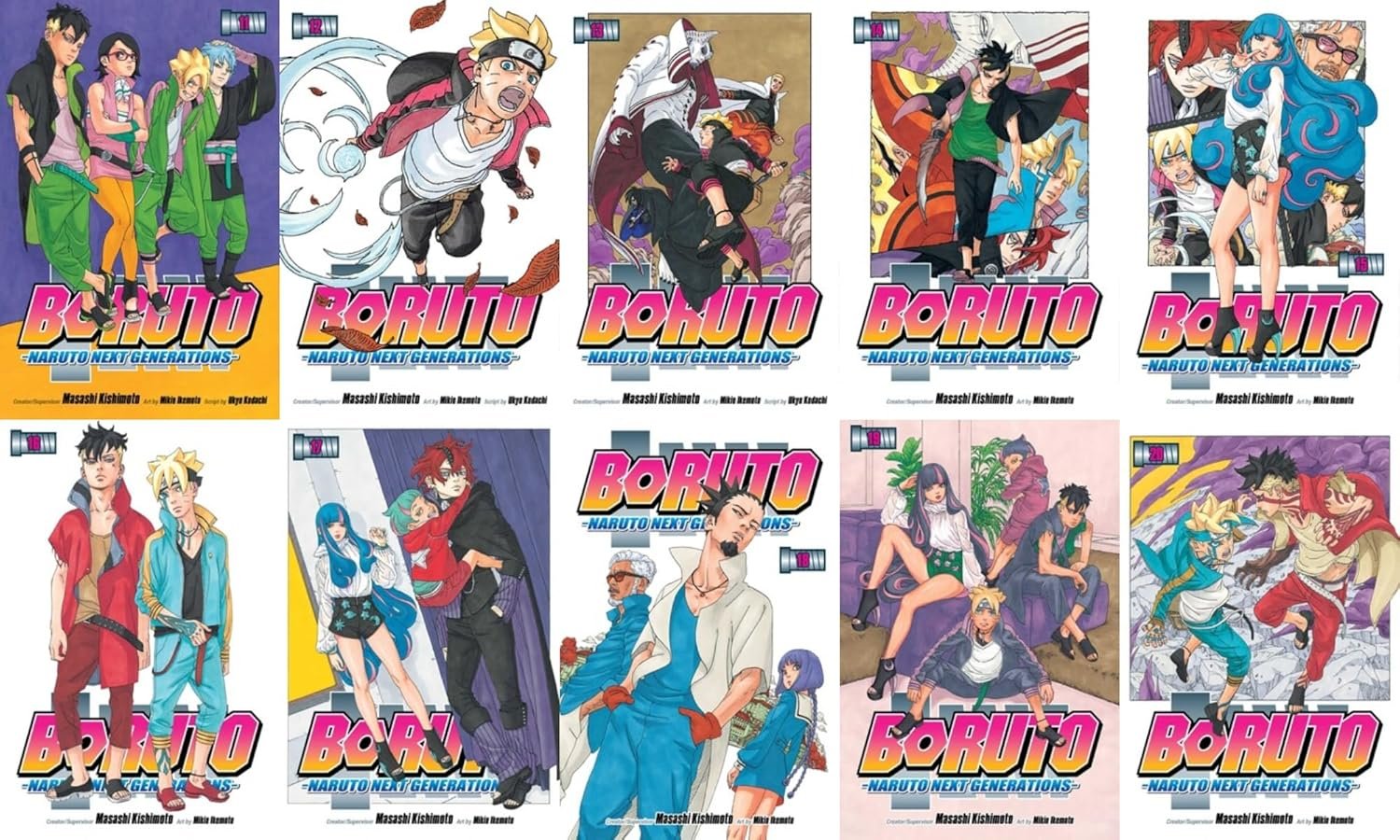 Set Boruto et Naruto