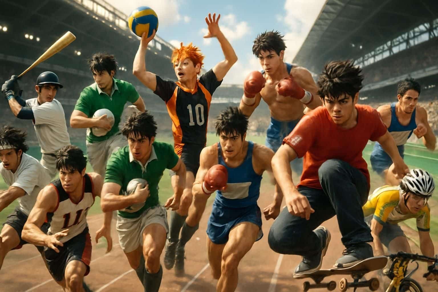 Découvrez les 12 mangas de sport incontournables à lire absolument pour les passionnés d'action, d'émotion et de compétitions intenses.