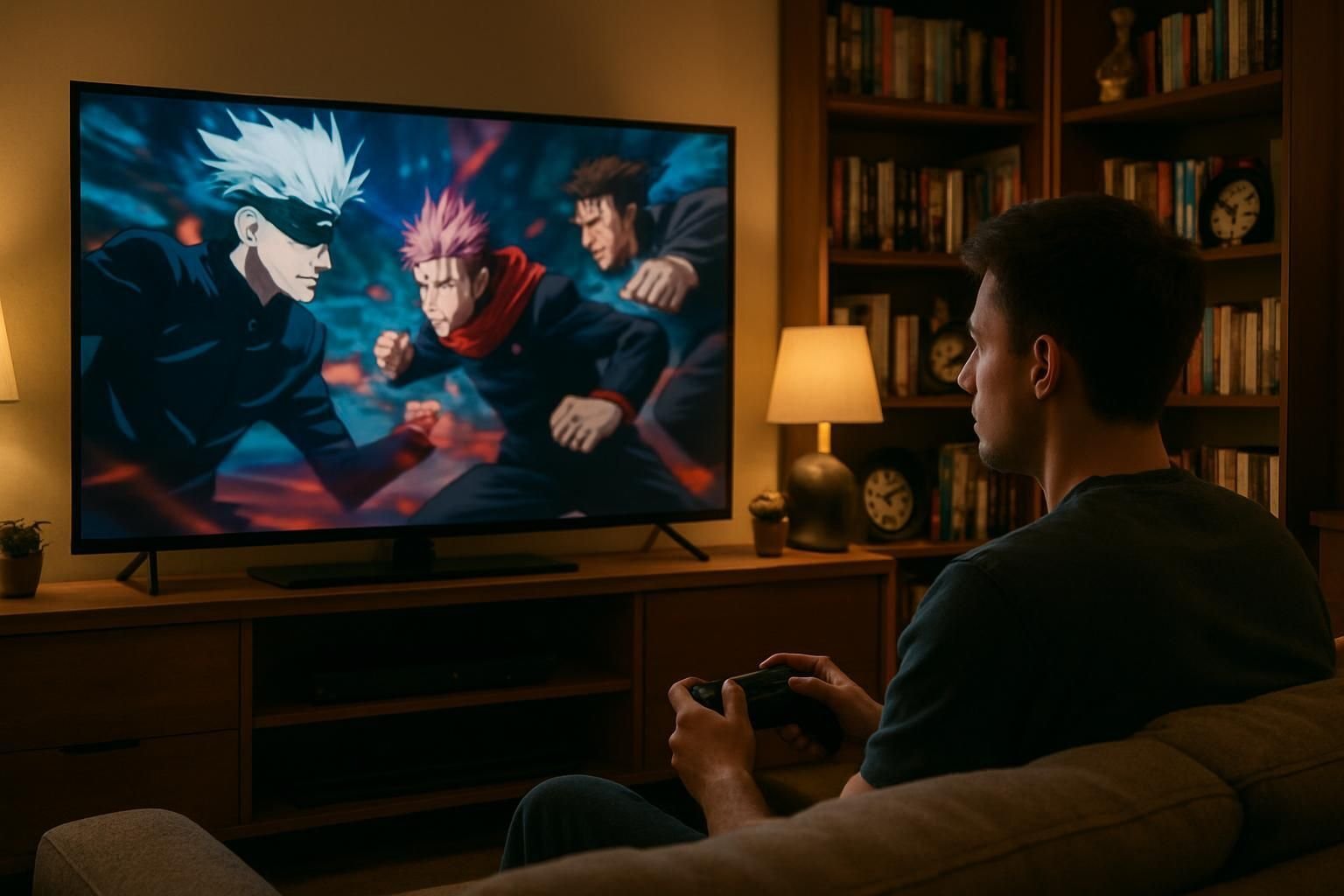 Regarde la saison 3 de Jujutsu Kaisen en version française (VF) sur Crunchyroll, profite des épisodes captivants et suis les aventures de Yuji et ses amis dès maintenant.