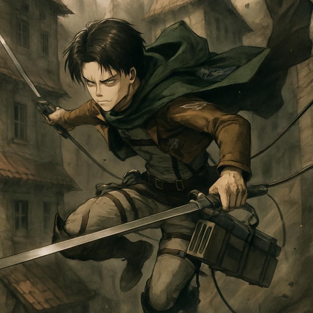 Découvrez l'histoire captivante de Levi Ackerman, son rôle clé et ses combats emblématiques dans la série Attack on Titan.