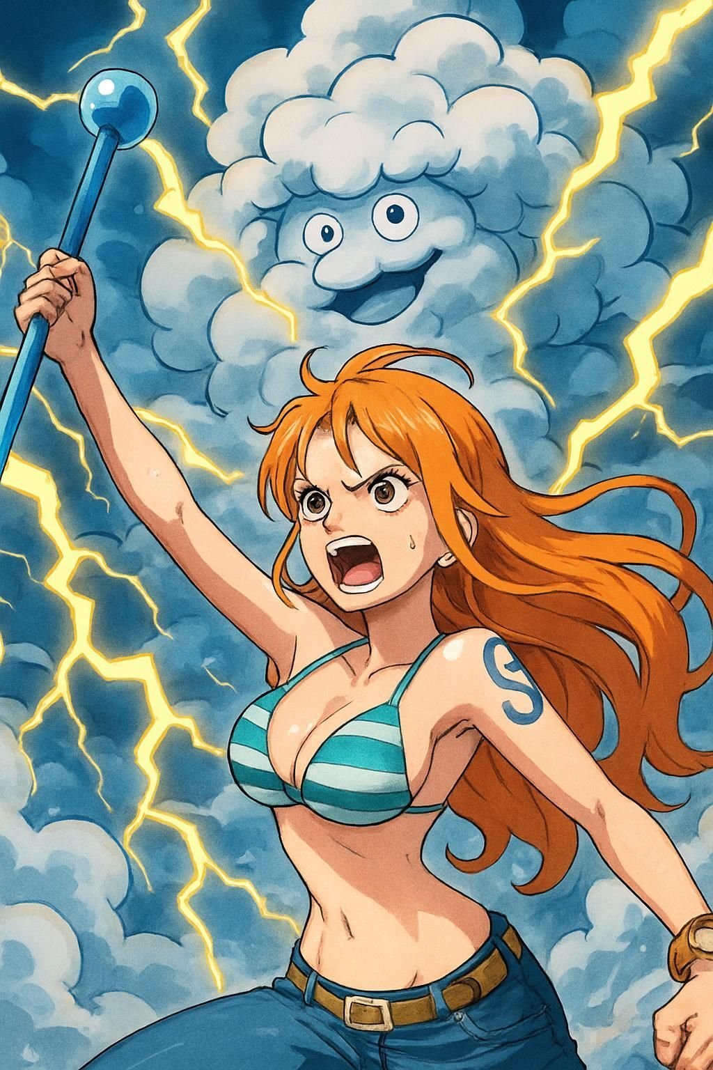 Découvrez Nami, la navigatrice intrépide de One Piece, à travers son histoire captivante et ses aventures palpitantes au sein de l'équipage du Chapeau de paille.