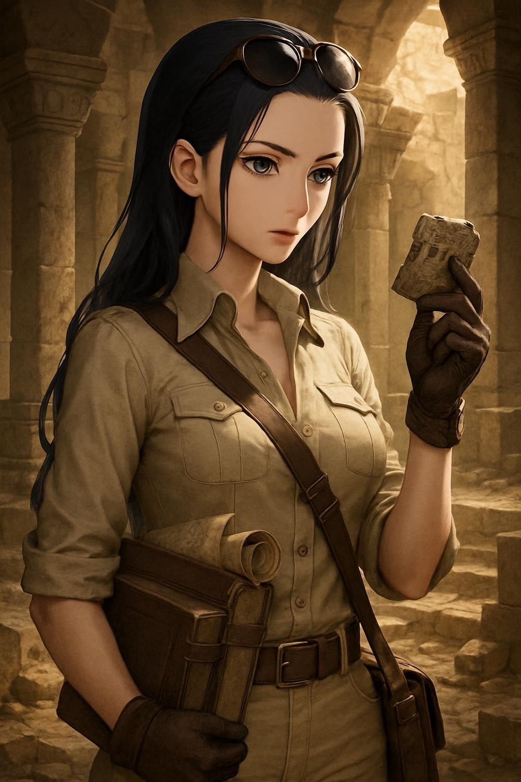 Découvrez Nico Robin, l'énigmatique archéologue de One Piece, dont les connaissances et mystères jouent un rôle clé dans l'aventure épique de l'équipage du Chapeau de paille.