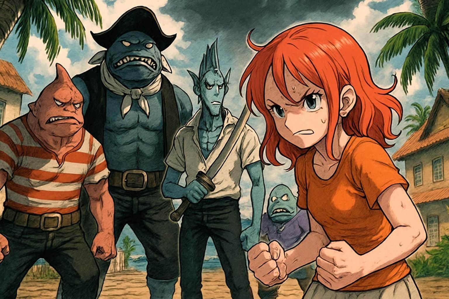 Découvrez l'histoire captivante de Nami dans One Piece, ses pouvoirs uniques et son évolution au fil de la série.