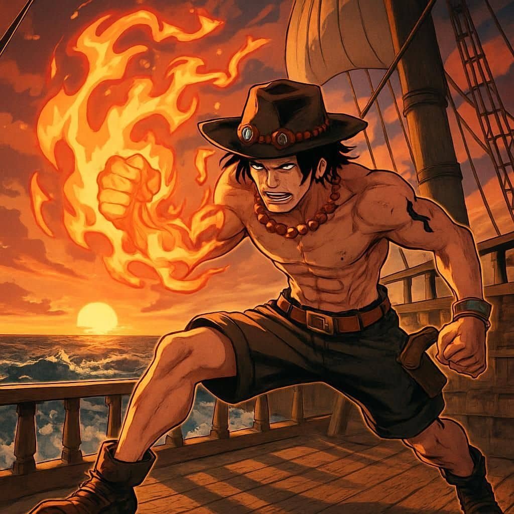 Découvrez l'histoire fascinante d'Ace de One Piece et explorez ses pouvoirs incendiaires uniques qui font de lui un personnage emblématique de la série.