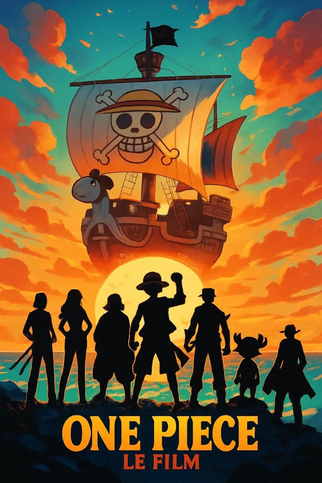 Découvrez tous les longs-métrages de la saga One Piece : aventures inédites, batailles épiques et moments inoubliables avec Luffy et son équipage.