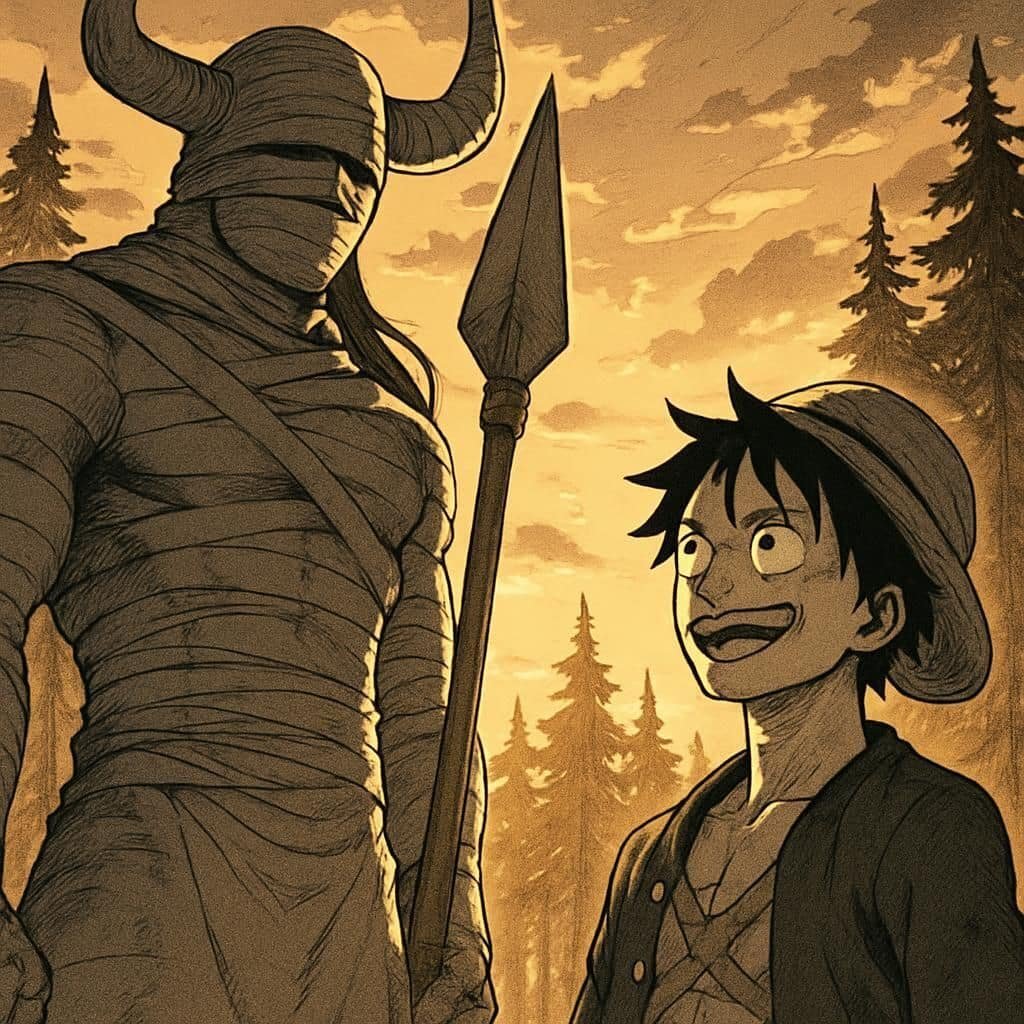 Découvrez Loki dans One Piece, le Dieu de la Ruse, maître de la manipulation et des stratégies ingénieuses, un personnage fascinant qui change le cours des aventures.
